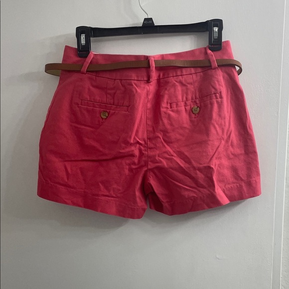 Banana Republic High Waist Pink Shorts with Belt - Picture 3 of 7